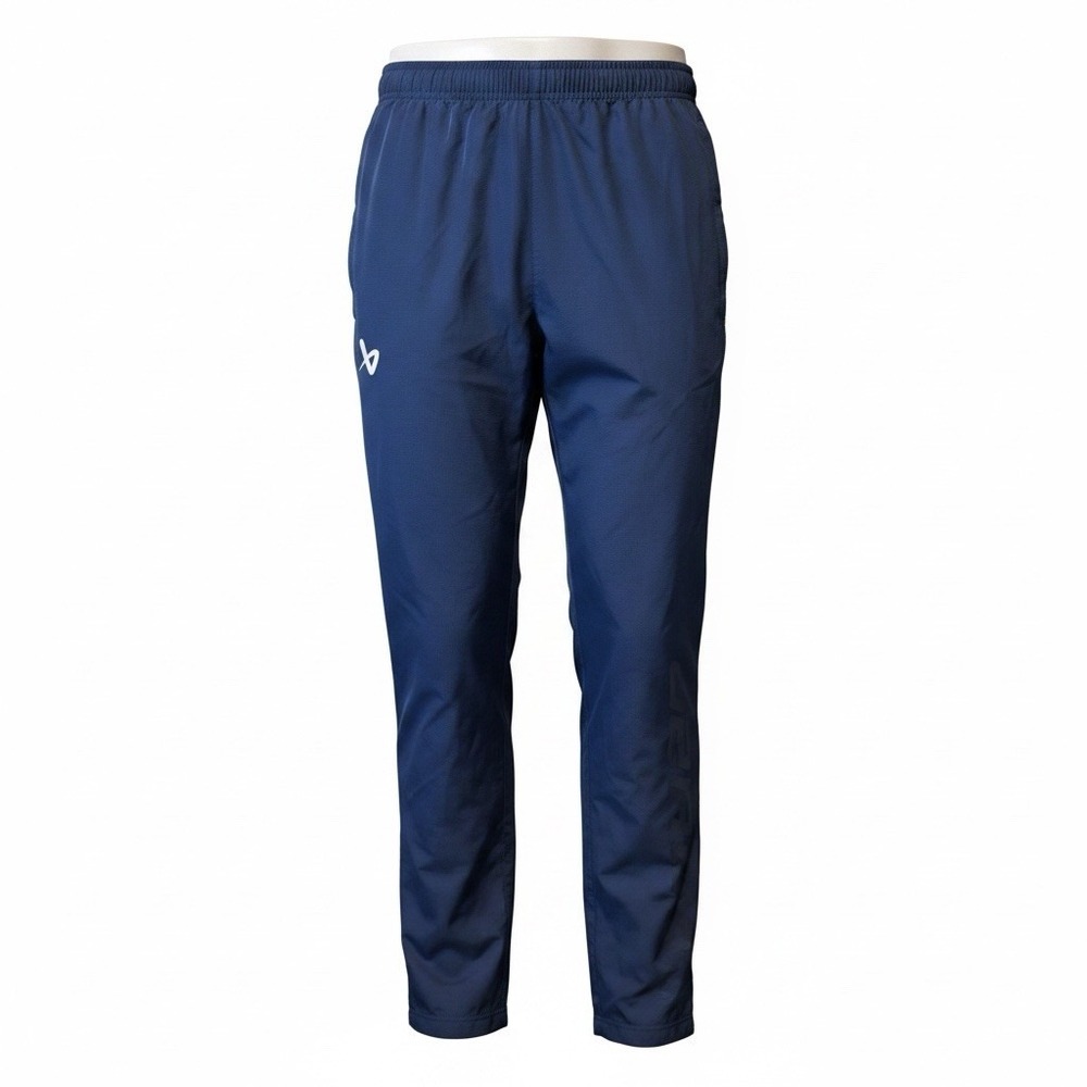 Bauer Team Hockey Warm Up Pants Men's Small S/P Navy Blue Track Windbreaker
